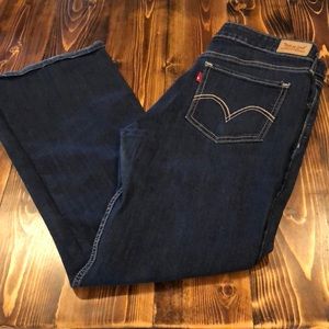 Levi’s 518 superlow jeans.